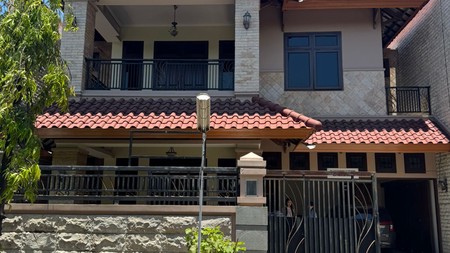 Rumah Full Furnished Rungkut Asri Barat Siap Huni 