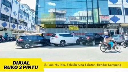 DIJUAL RUKO 3 LANTAI DI TELUK BETUNG
