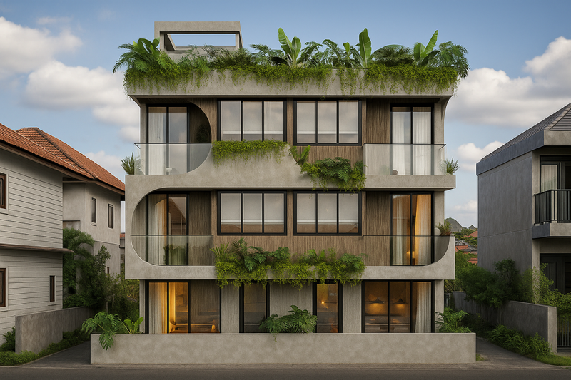 Freehold - Boutique Freehold Residences with Rooftop Pool in Berawa, Canggu, Bali