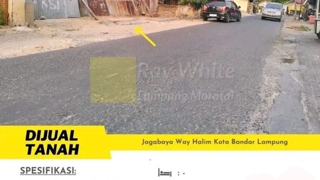 DIJUAL TANAH STRATEGIS DI WAY HALIM