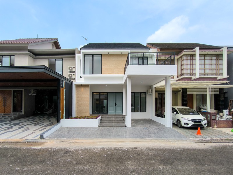 Rumah Brand New Design Modern Di Cluster Emerald Bintaro Jaya
