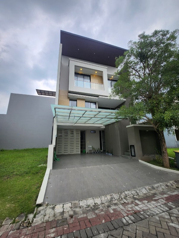 Dijual Rumah Pakuwon Indah The Mansion Full Furnished By Desain Interior Filia Dekat Graha Family, Pakuwon Mall, Sma Petra 1, Citraland, National Hospital