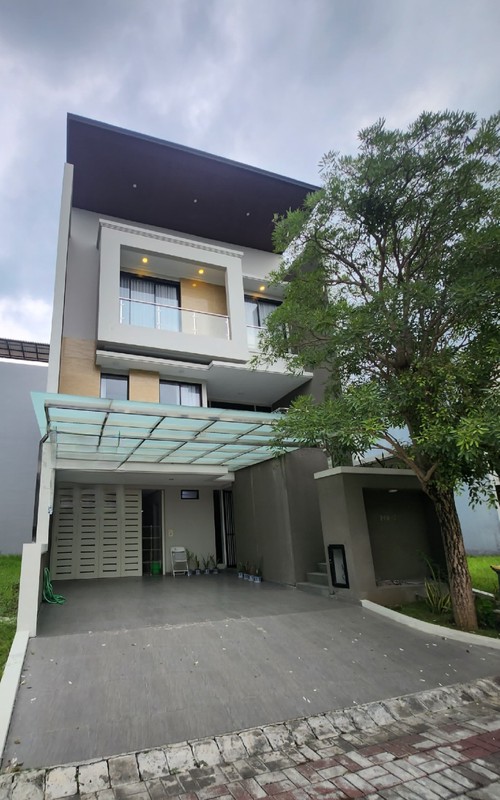 Dijual Rumah Pakuwon Indah The Mansion Full Furnished By Desain Interior Filia Dekat Graha Family, Pakuwon Mall, Sma Petra 1, Citraland, National Hospital