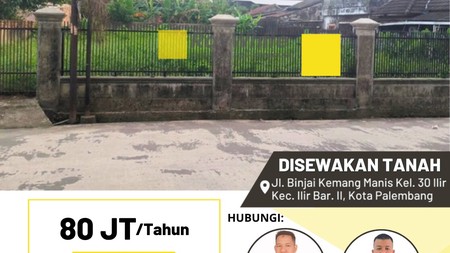 Tanah luas 570 m2 di Kemang Manis