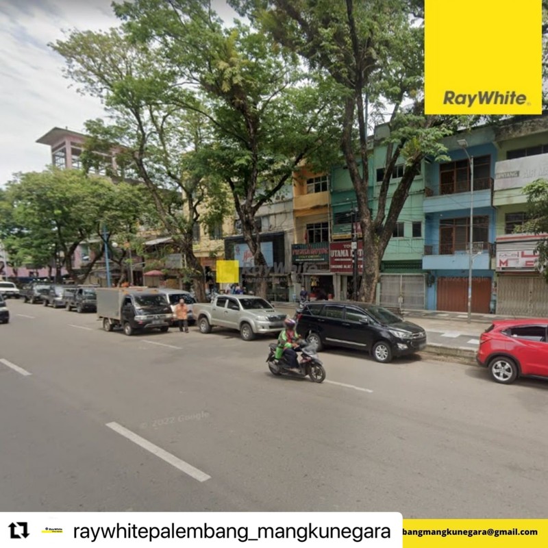 Ruko sewa tengah kota Palembang jalur bisnis 