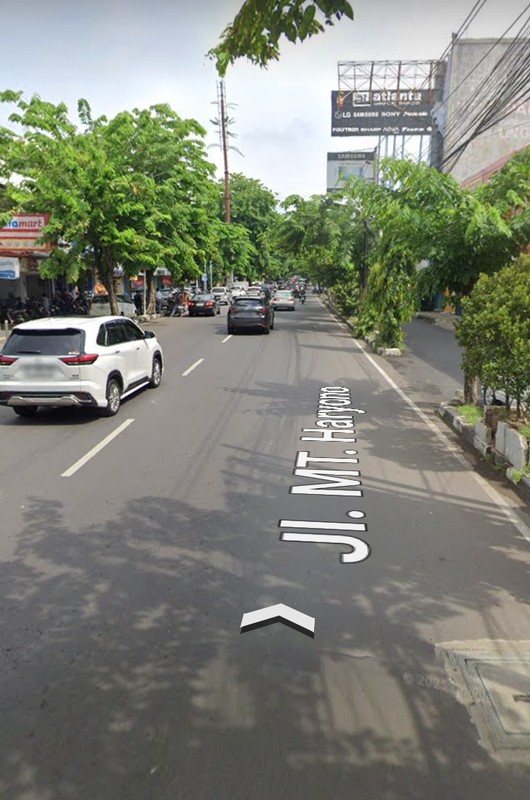 Ruko 4 Lantai Luas Tanah 244m2 di Jalan MT Haryono