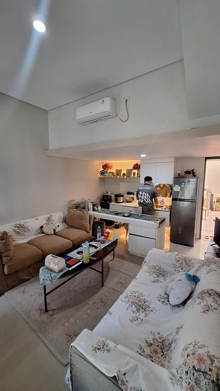 1 Milyar-an Dijual Rumah North West Central Citraland Surabaya Spesial 3 Kamar Tidur Full Furnished Modern - Teras Belakang Renov Cantik Rapi