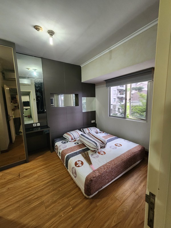 1 587. DISEWAKAN APARTEMEN WATERPLACE TOWER B LANTAI RENDAH FULL FURNISH