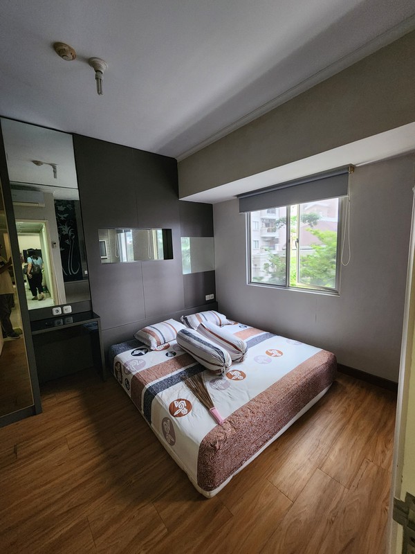 1 587. DISEWAKAN APARTEMEN WATERPLACE TOWER B LANTAI RENDAH FULL FURNISH