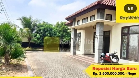 Rumah Luas murah di sukarame bandar lampung
