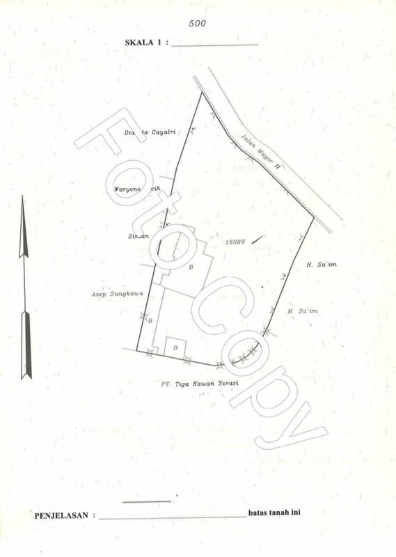 Dijual Tanah + Rumah Besar 1.838 m2,  Cocok Bangun CLUSTER / TOWNHOUSE di Jaka Setia, Bekasi Selatan