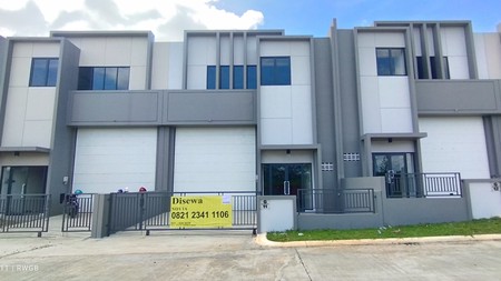 jarang ada disewa gudang taman tekno x bsd city jarang ada siap huni kondisi baru dekat toll in dan out bisa masuk kontainer