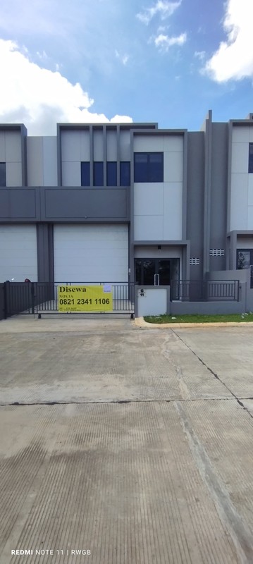 jarang ada disewa gudang taman tekno x bsd city jarang ada siap huni kondisi baru dekat toll in dan out bisa masuk kontainer
