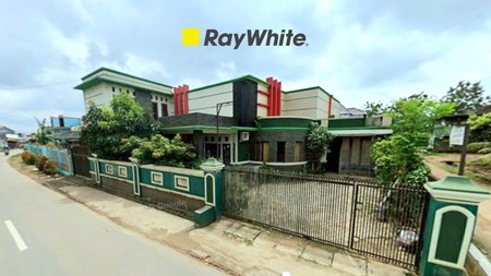 Rumah murah ada kios di pinggir jalan rajabasa bandar lampung