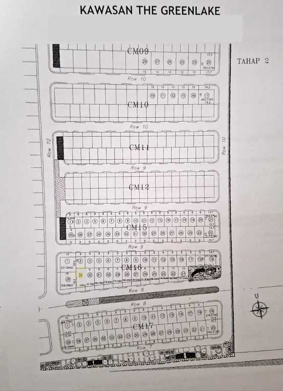  Jual Tanah citraland Greenlake 