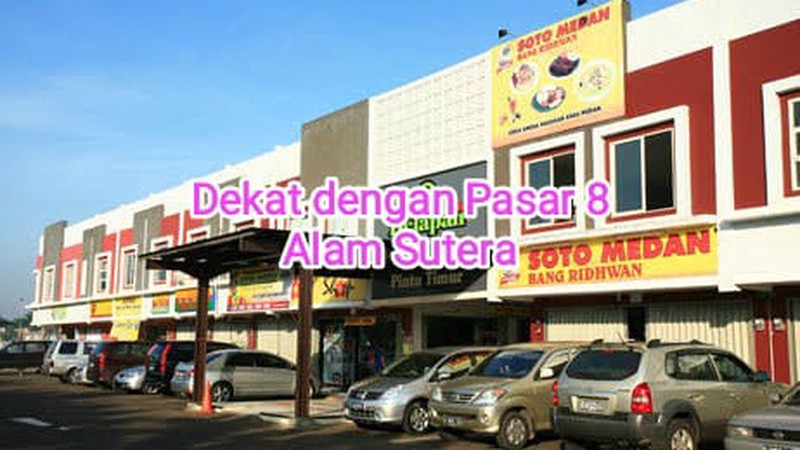 RUMAH DI CLUSTER NYAMAN ALAM SUTERA, AKSES MUDAH BSD CITY, GADING SERPONG
