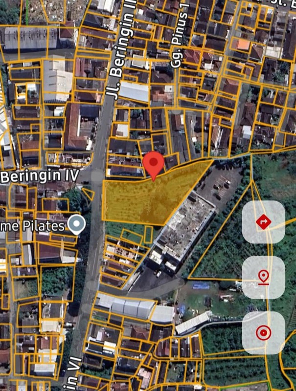 Tanah Luas 2299 Meter Persegi Lokasi Strategis dan Berkembang di Kota Magelang 