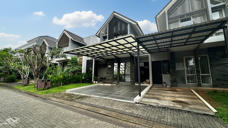 Rumah Modern 2 Lantai bertema Resort The Avani BSD City Serpong Tangerang - Dekat Tol Serbaraja & Stasiun Cisauk