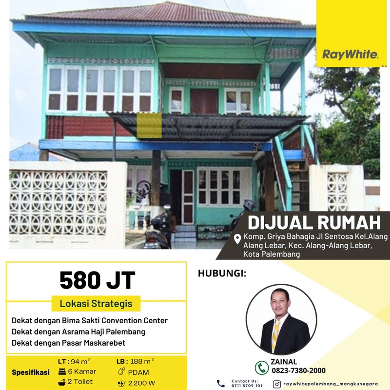 DIJUAL RUMAH DIDALAM KOMPLEK KOMERSIL