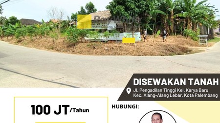 DISEWAKAN TANAH STRUKTUR PADAT DAN TINGGI