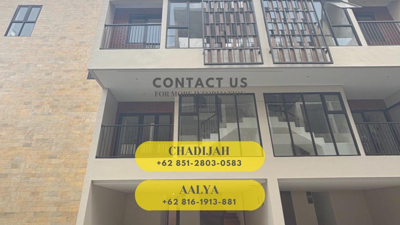  Dijual Brand New Minimalist House 5 Lantai + Rooftop di Duren Tiga - Lokasi Super Strategis!