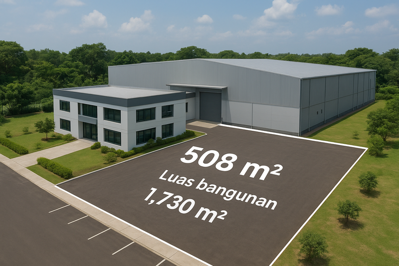 DISEWAKAN KANTOR & GUDANG - JL. TUPAREV 110, CIREBON