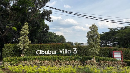 Rumah Cantik Satu Lantai di Cibubur Village 3 Jakarta Timur 
