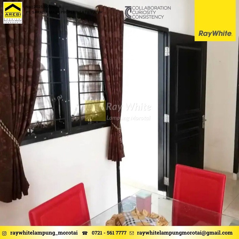 DISEWAKAN RUMAH BUKIT KENCANA BANDAR LAMPUNG