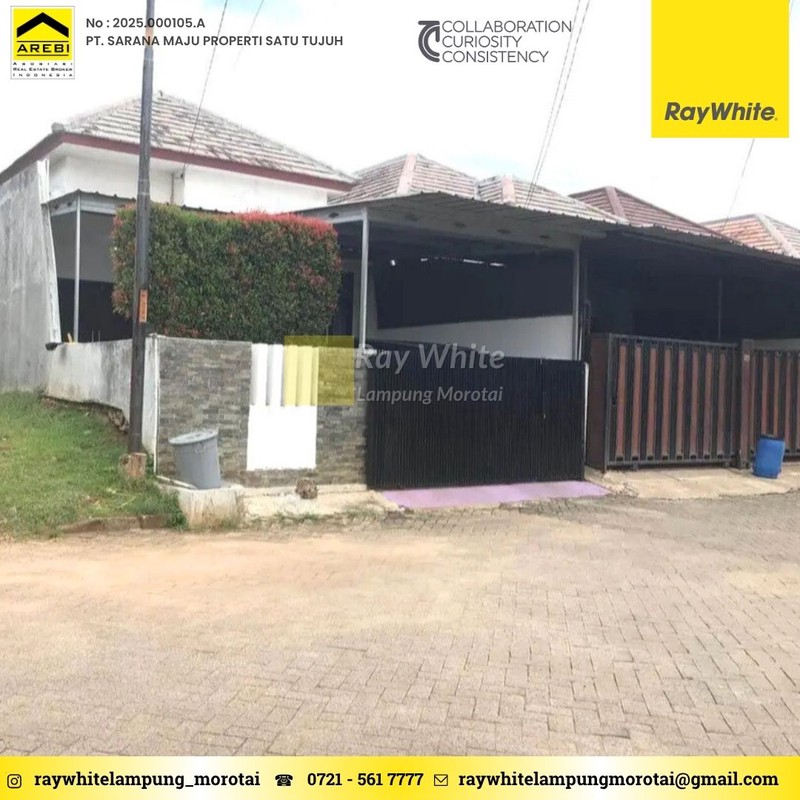 DISEWAKAN RUMAH BUKIT KENCANA BANDAR LAMPUNG