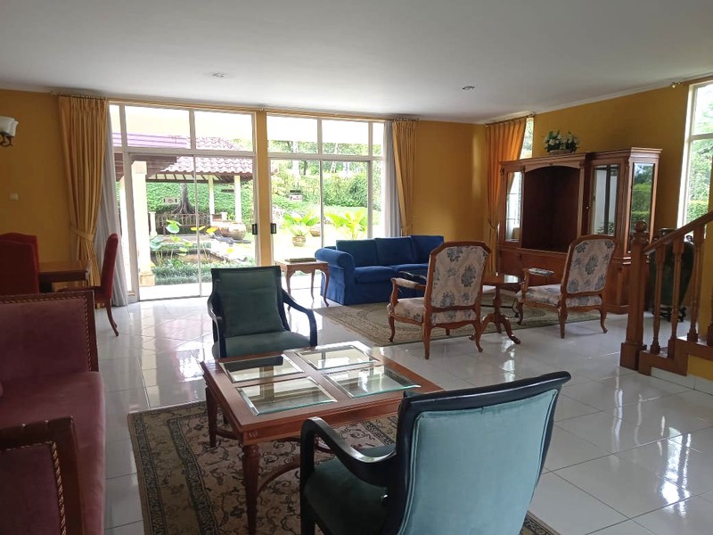 Rumah Mewah di Villa Rancamaya Golf Estate - View Hijau & Lingkungan Eksklusif