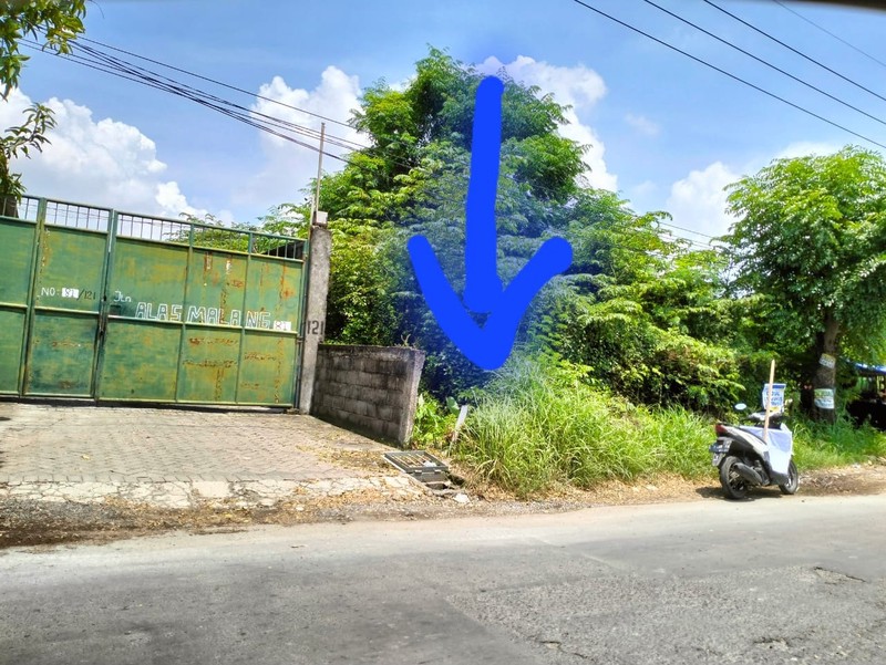 Jual Tanah Alas Malang sby barat lokasi dekat Citraland