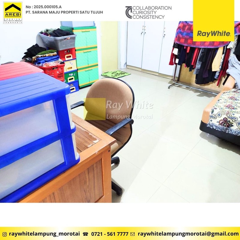 DIJUAL RUMAH TELUK BETUNG UTARA BANDAR LAMPUNG