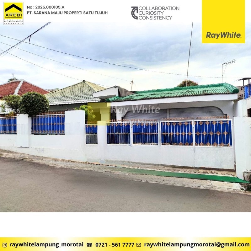 DIJUAL RUMAH TELUK BETUNG UTARA BANDAR LAMPUNG