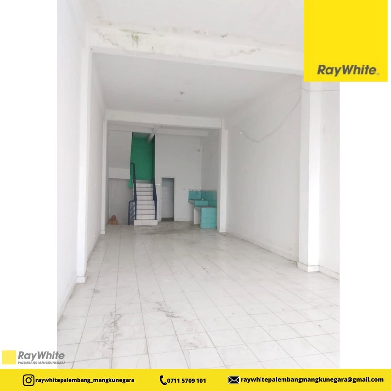 Dijual Cepat Ruko 1 Pintu di Jl Veteran Kota Palembang