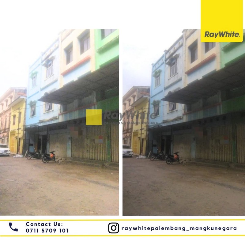 Dijual Cepat Ruko 1 Pintu di Jl Pasar 16 Ilir Kota Palembang