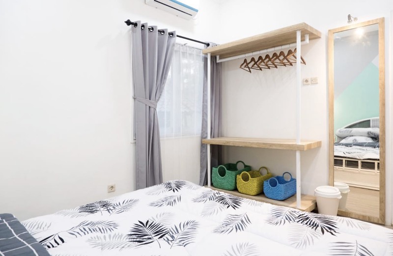 Dijual Rumah Villa Grand Trawas blok D- Mojokerto JATIM - dekat Grand Whiz -BARU RenoV Desain Attic Room 1 Lantai Full Furnished Modern 