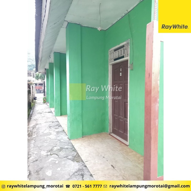 DIJUAL RUMAH + KOST + KIOS KEDATON BANDAR LAMPUNG