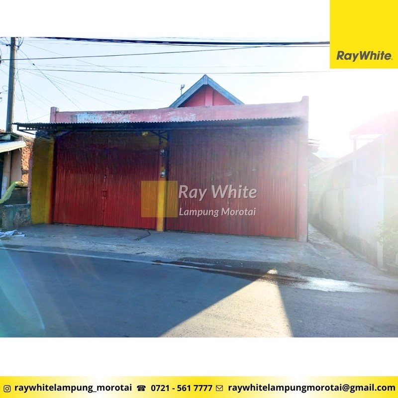 DIJUAL RUMAH + KOST + KIOS KEDATON BANDAR LAMPUNG