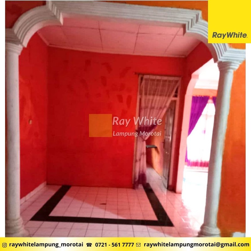 Dijual rumah 2 lantai tanjung senang bandar lampung