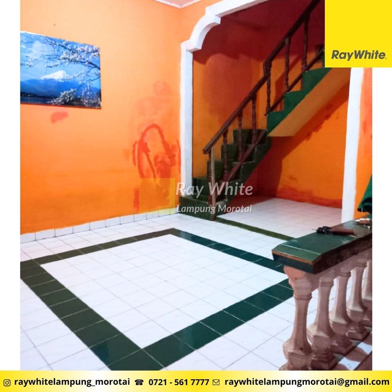 Dijual rumah 2 lantai tanjung senang bandar lampung