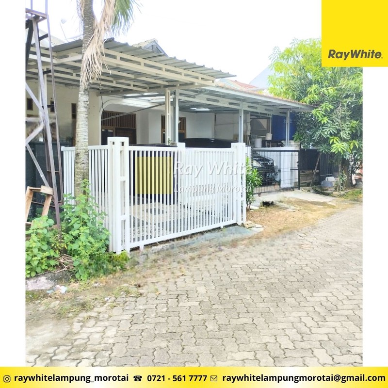 32 JUTA NEGO DISEWAKAN RUMAH PULAU MOROTAI ANTASARI BANDAR LAMPUNG