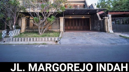 Dijual 400 m2 Rumah Margorejo Indah - Wonocolo Surabaya Dekat Papaya, Plaza Marina, Raya Jemursari, Akses Tol, Raya A Yani