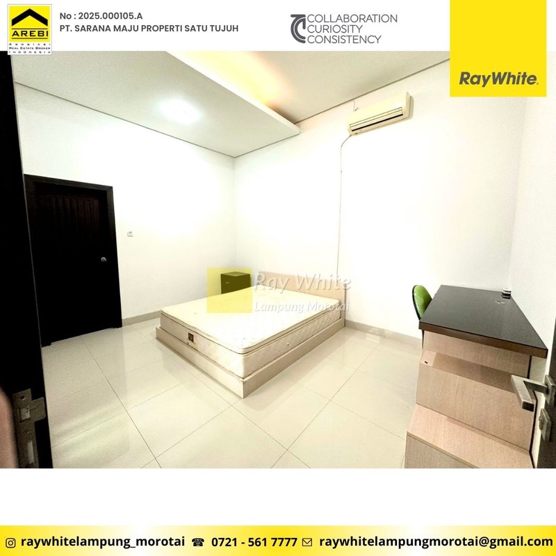 Dijual Rumah 2 lantai Semi Furnish  Villa Citra Way Halim Bandar Lampung