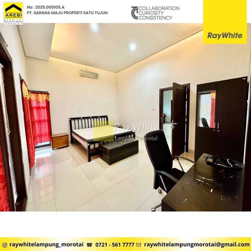 Dijual Rumah 2 lantai Semi Furnish  Villa Citra Way Halim Bandar Lampung