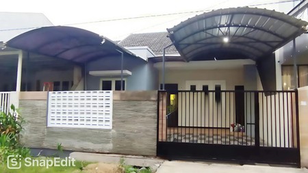 Dijual Rumah Pondok Tjandra - Manggis - modern Mimimalis 1 Lantai dekat akses TOL, RS Mitra Keluarga, Bandara Juanda, SMA petra 
