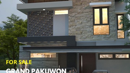 New Gress Modern Minimalis Grand Pakuwon Surabaya Barat 