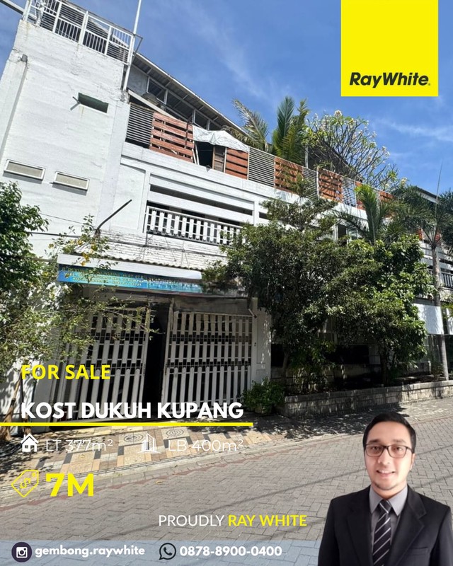 Rumah Kost Aktif Dukuh Kupang Surabaya Siap Huni