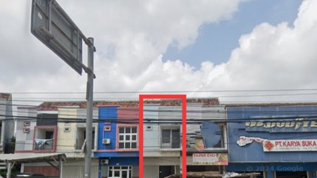 Ruko dua lantai dijalan Soekarno- Hatta Labuhanratu Kedaton Bandarlampung