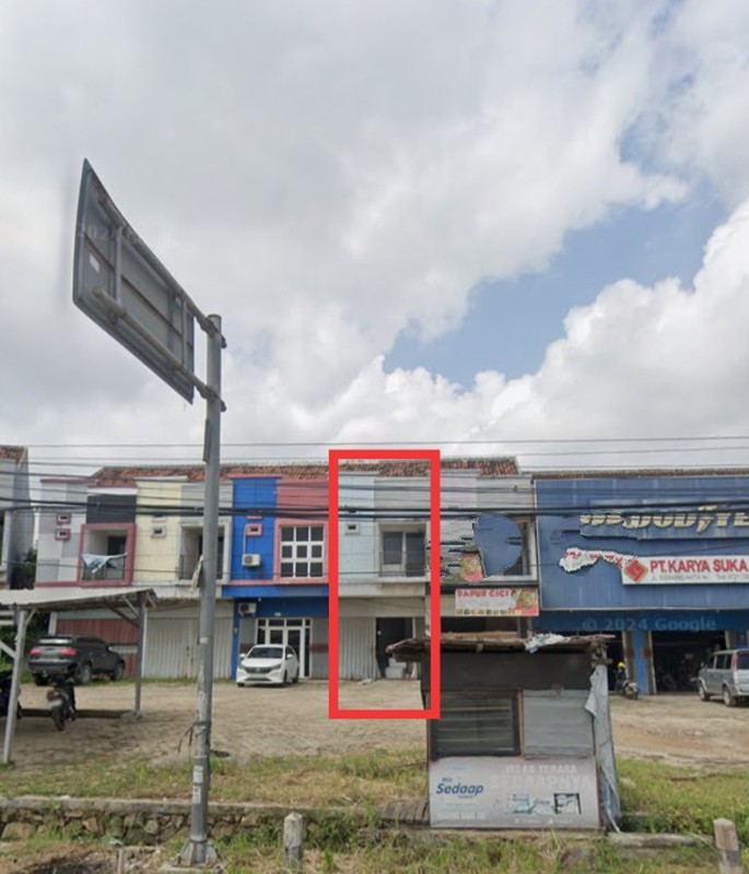Ruko dua lantai dijalan Soekarno- Hatta Labuhanratu Kedaton Bandarlampung