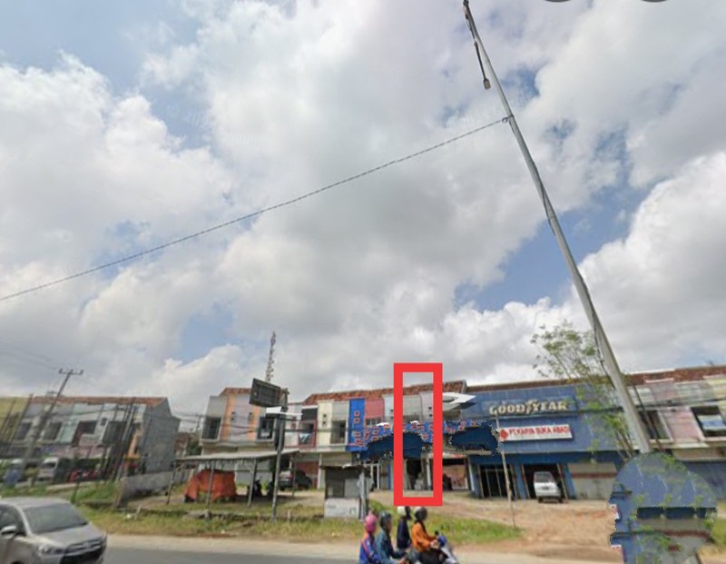 Ruko dua lantai dijalan Soekarno- Hatta Labuhanratu Kedaton Bandarlampung